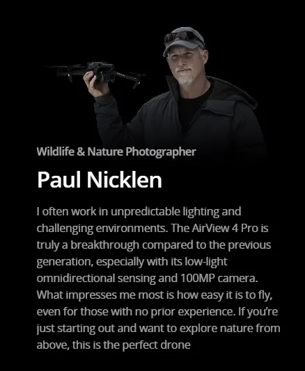 Next-Gen AirView Pro 4: Triple Camera Drone for Beginners & Pro-Level Shots